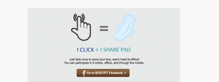 1 Click = 1 Share Pad
Just click once to send your true, warm heart to Africa!
You can participate in it online, offline, and through the mobile.